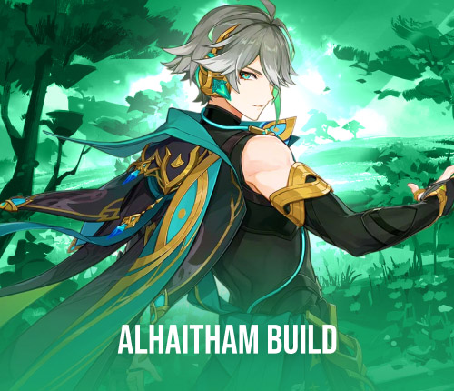 Alhaitham Build + FREE 1-90 Leveling